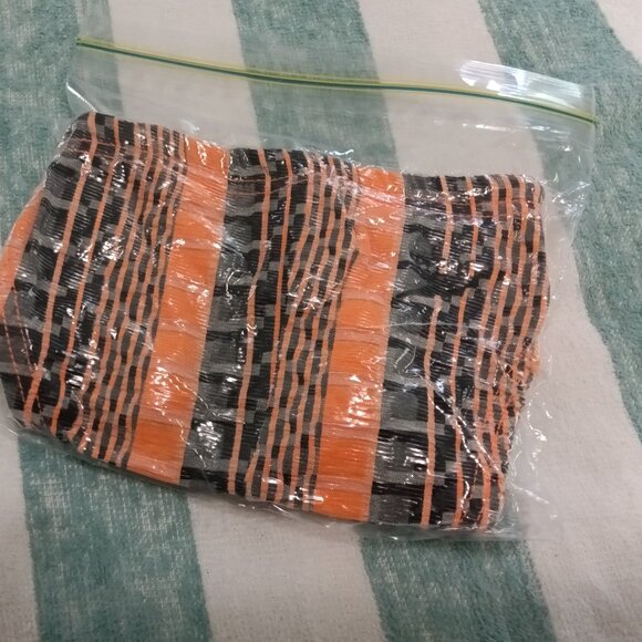 VINTAGE 1" SIDES ORANGE TEXTURED SPEEDO SWIM BRIEF, SIZE 30" (Pre-Owned) - Picture 8 of 8